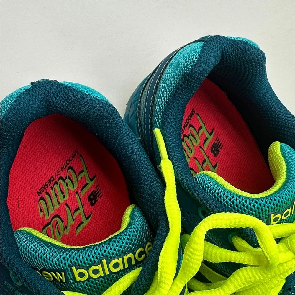 NEW BALANCE Fresh Foam Hierro Trail WTHIERT Teal Green Shoes Women's Size 7.5 - Picture 14 of 16